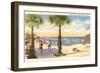 North Beach, Corpus Christi-null-Framed Premium Giclee Print