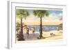 North Beach, Corpus Christi-null-Framed Art Print