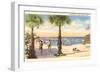 North Beach, Corpus Christi-null-Framed Art Print