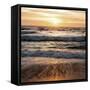 North Beach Sunset 3-Lance Kuehne-Framed Stretched Canvas