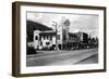 North Bend, Washington - Exterior View of McGrath's Cafe-Lantern Press-Framed Art Print