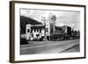 North Bend, Washington - Exterior View of McGrath's Cafe-Lantern Press-Framed Art Print