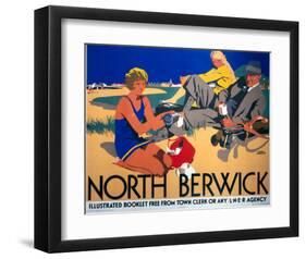 North Berwick, LNER, c.1923-Frank Newbould-Framed Art Print