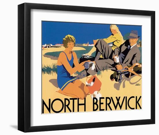 North Berwick-Frank Newbould-Framed Art Print