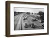 North Bound Lake Shore Drive in Chicago, Ca. 1946.-Kirn Vintage Stock-Framed Photographic Print