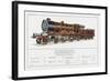 North British Railway Express Loco No 868-W.j. Stokoe-Framed Art Print