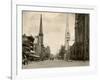 North Broad Street in Philadelphia, Circa 1890-null-Framed Giclee Print