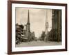 North Broad Street in Philadelphia, Circa 1890-null-Framed Giclee Print