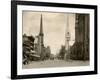 North Broad Street in Philadelphia, Circa 1890-null-Framed Giclee Print