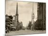 North Broad Street in Philadelphia, Circa 1890-null-Mounted Giclee Print