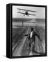 NORTH BY NORTHWEST, 1959 directed by ALFRED HITCHCOCK Cary Grant (b/w photo)-null-Framed Stretched Canvas