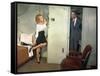 NORTH BY NORTHWEST, 1959 directed by ALFRED HITCHCOCK Eva Marie Saint / Cary Grant (photo)-null-Framed Stretched Canvas