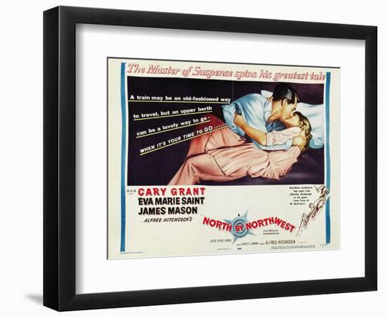 North By Northwest, 1959-null-Framed Art Print