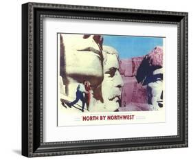 North By Northwest, 1959-null-Framed Art Print