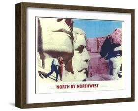 North By Northwest, 1959-null-Framed Art Print