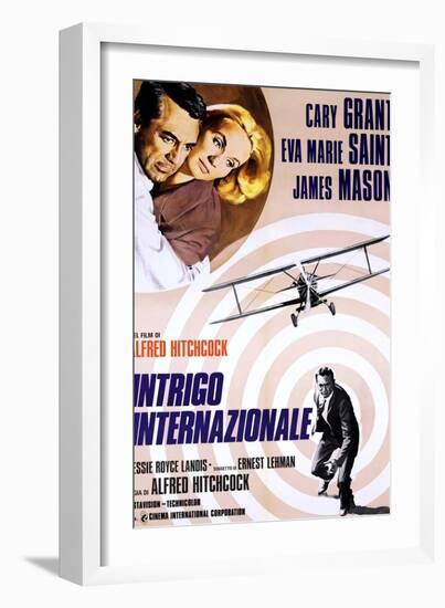 North by Northwest, (aka Intrigo Internazionale), 1959-null-Framed Art Print