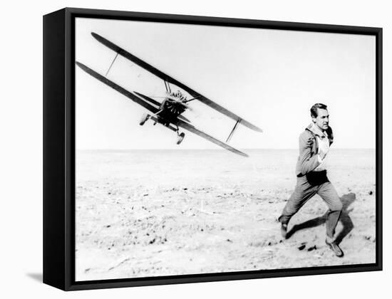 North by Northwest, Cary Grant, 1959-null-Framed Stretched Canvas