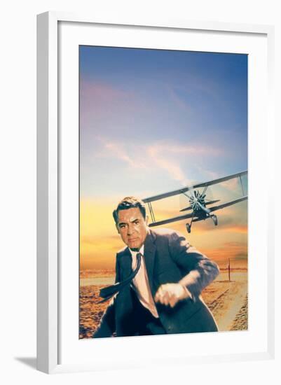 North by Northwest, Cary Grant, 1959-null-Framed Art Print