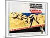 North by Northwest, Cary Grant, Alfred Hitchcock on 1966 Poster Art, 1959-null-Mounted Art Print