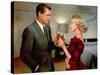North By Northwest, Cary Grant, Eva Marie Saint, 1959-null-Stretched Canvas