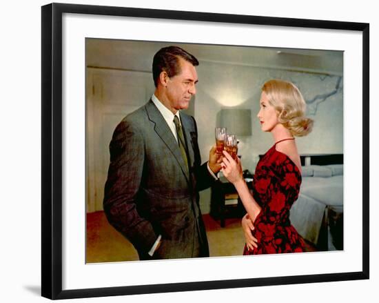 North By Northwest, Cary Grant, Eva Marie Saint, 1959-null-Framed Photo