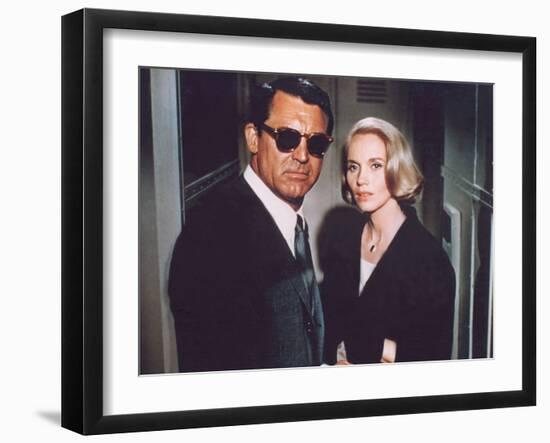 North by Northwest, Cary Grant, Eva Marie Saint, 1959-null-Framed Photo