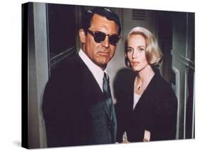 North by Northwest, Cary Grant, Eva Marie Saint, 1959-null-Stretched Canvas