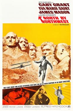 North by Northwest, Cary Grant, Eva Marie Saint, Alfred Hitchcock, 1959