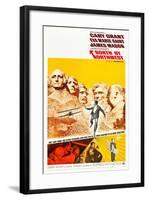 North by Northwest, Cary Grant, Eva Marie Saint, Alfred Hitchcock, 1959-null-Framed Art Print