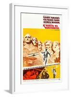 North by Northwest, Cary Grant, Eva Marie Saint, Alfred Hitchcock, 1959-null-Framed Art Print