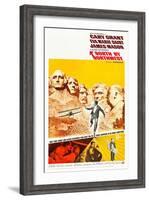 North by Northwest, Cary Grant, Eva Marie Saint, Alfred Hitchcock, 1959-null-Framed Art Print