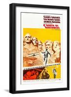 North by Northwest, Cary Grant, Eva Marie Saint, Alfred Hitchcock, 1959-null-Framed Art Print