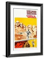 North by Northwest, Cary Grant, Eva Marie Saint, Alfred Hitchcock, 1959-null-Framed Art Print