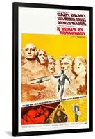 North by Northwest, Cary Grant, Eva Marie Saint, Alfred Hitchcock, 1959-null-Framed Art Print