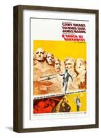 North by Northwest, Cary Grant, Eva Marie Saint, Alfred Hitchcock, 1959-null-Framed Premium Giclee Print