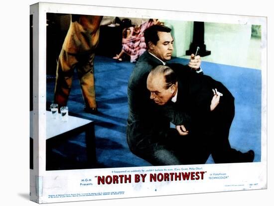 North by Northwest, Cary Grant, Philip Ober, 1959-null-Stretched Canvas