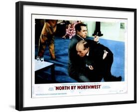 North by Northwest, Cary Grant, Philip Ober, 1959-null-Framed Art Print