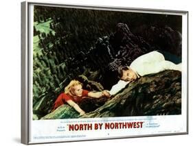 North by Northwest, Eva Marie Saint, Cary Grant, 1959-null-Framed Art Print