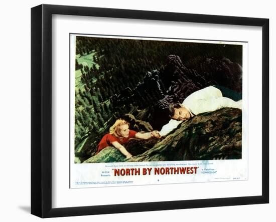 North by Northwest, Eva Marie Saint, Cary Grant, 1959-null-Framed Art Print