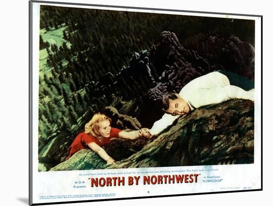 North by Northwest, Eva Marie Saint, Cary Grant, 1959-null-Mounted Art Print