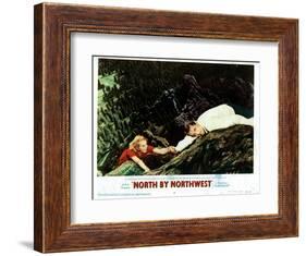 North by Northwest, Eva Marie Saint, Cary Grant, 1959-null-Framed Art Print