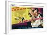 North by Northwest, Eva Marie Saint, Cary Grant on Belgian Poster Art, 1959-null-Framed Art Print