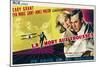 North by Northwest, Eva Marie Saint, Cary Grant on Belgian Poster Art, 1959-null-Mounted Art Print