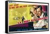 North by Northwest, Eva Marie Saint, Cary Grant on Belgian Poster Art, 1959-null-Framed Stretched Canvas