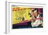 North by Northwest, Eva Marie Saint, Cary Grant on Belgian Poster Art, 1959-null-Framed Premium Giclee Print