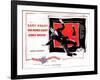 North by Northwest, from Left, Cary Grant, Eva Marie Saint, 1959-null-Framed Art Print