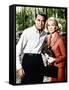 North by Northwest, L-R: Cary Grant, Eva Marie Saint, 1959-null-Framed Stretched Canvas