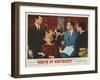 North by Northwest, Lobbycard, Cary Grant, Eva Marie Saint, James Mason, Martin Landau, 1959-null-Framed Art Print