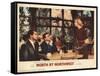 North by Northwest, Lobbycard, From Left, Cary Grant, James Mason, Eva Marie Saint, 1959-null-Framed Stretched Canvas