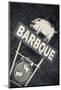 North Carolina, Bryson City, Sign for Barbeque, Bbq, Restaurant-Walter Bibikow-Mounted Photographic Print